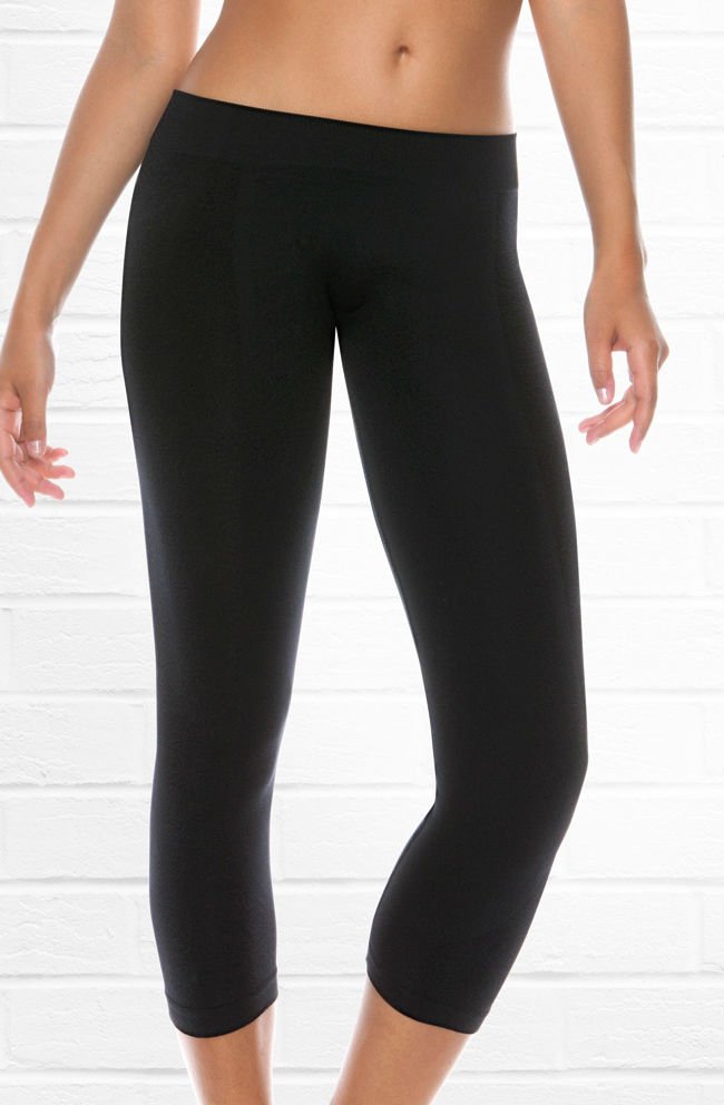 Control Body 610253 3/4 Length Sports Leggings Nero - Nero