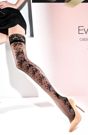 Gabriella Calze Evana 214 Hold Ups Black - Nero (Black) /