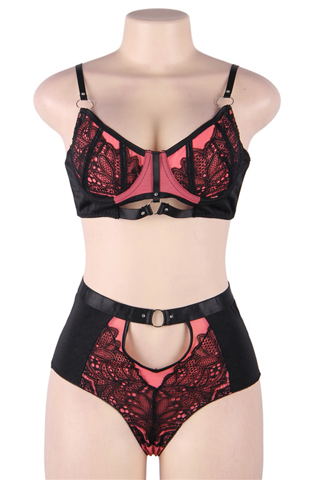 YesX YX831Q Bra Set Pink - Bra Set