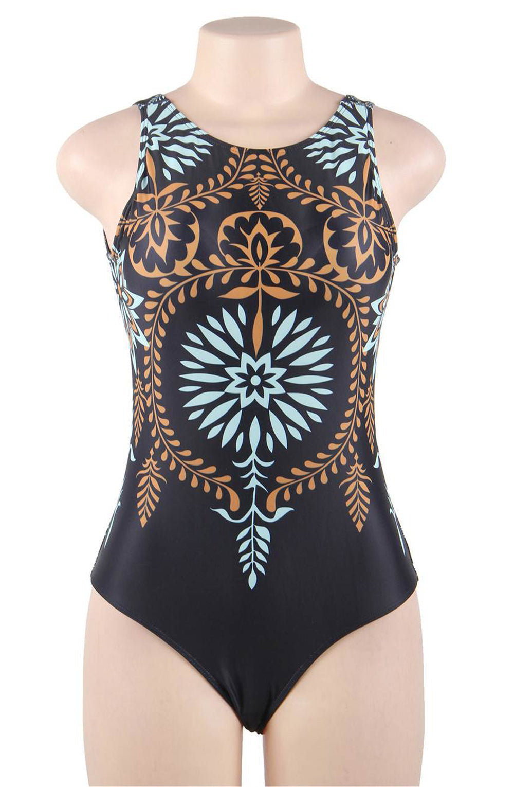 YesX YX961 One Piece Swimsuit Navy - One Piece Swimsuit
