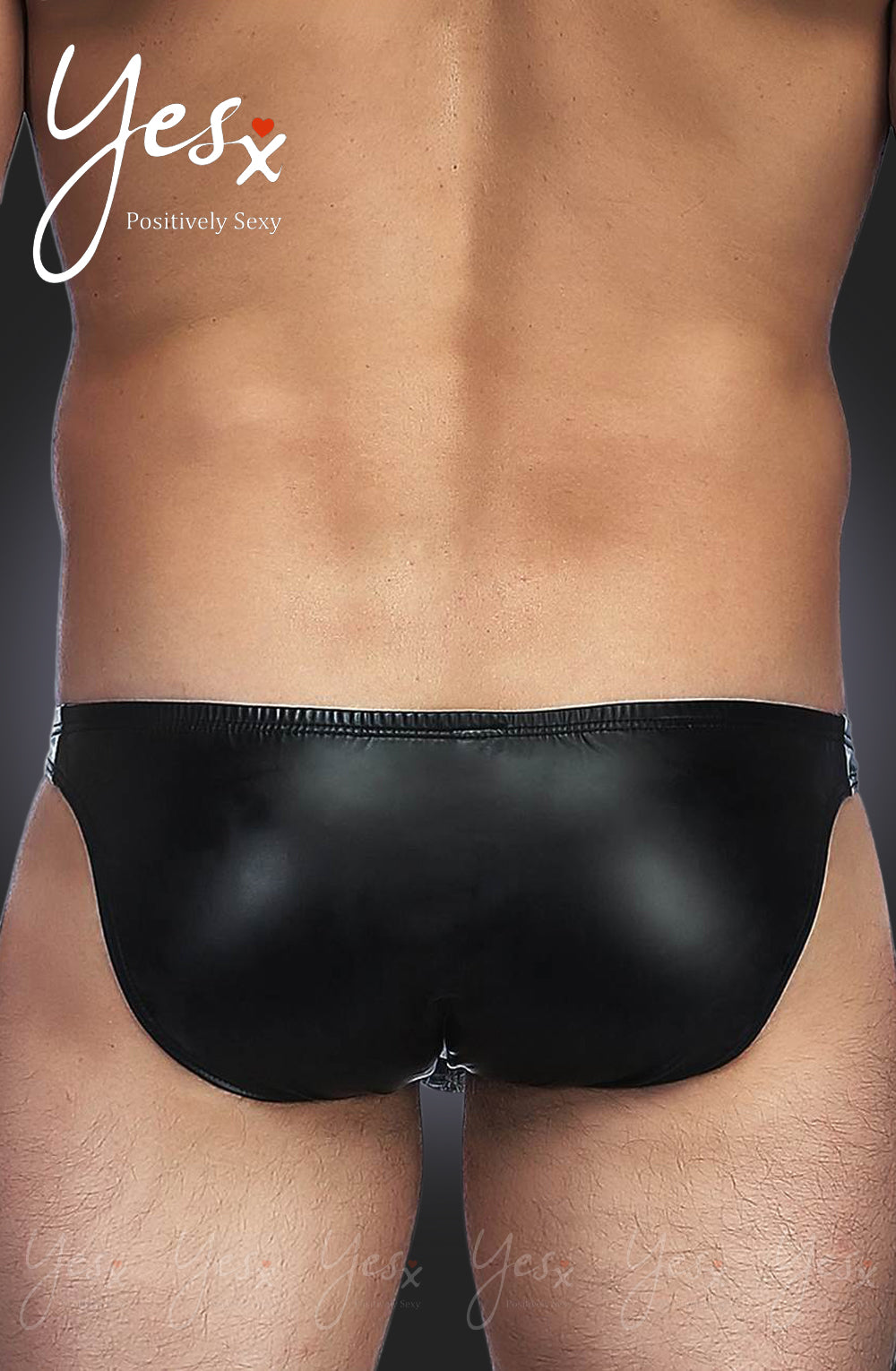 YesX YX969 Men’s Brief Black - Men’s Brief