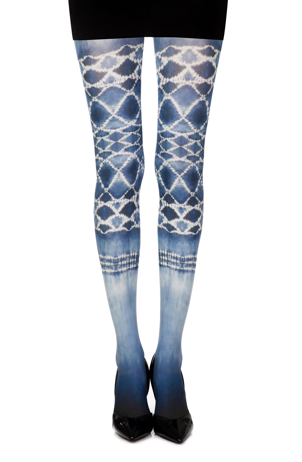 Zohara Sea World White Print Tights