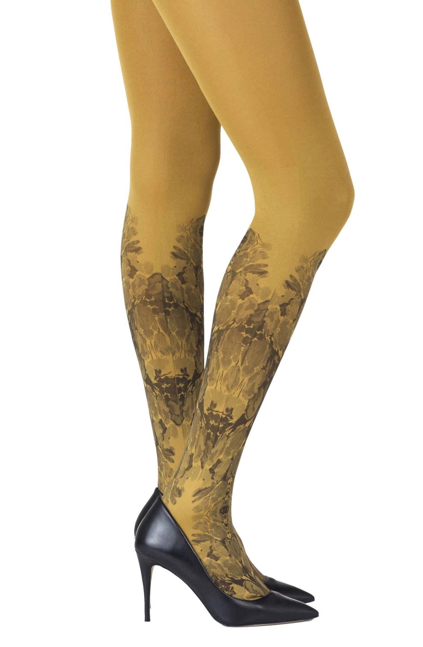 Zohara Totally Tulip Mustard Tights