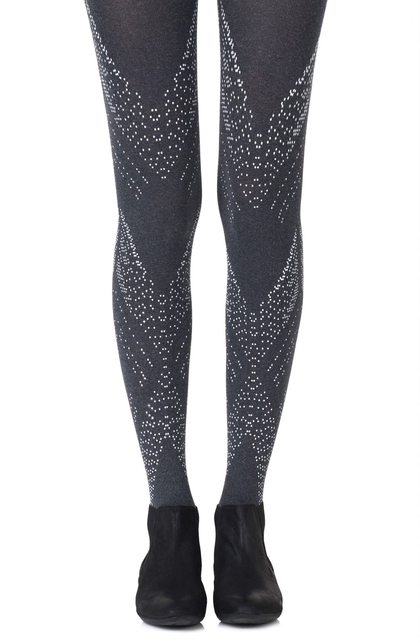 Zohara You’re My Darling Angle Heather Grey Tights