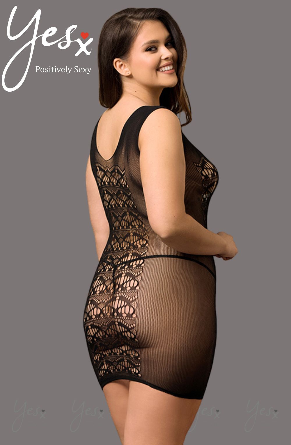 YesX YX820Q Plus size Dress - Black / One Size (Plus) -