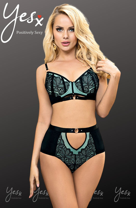 YesX YX830 Blue Bra Set - Bra Set
