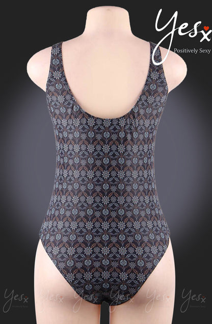 YesX YX961 One Piece Swimsuit Navy - One Piece Swimsuit