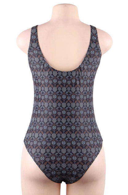 YesX YX961 One Piece Swimsuit Navy - One Piece Swimsuit