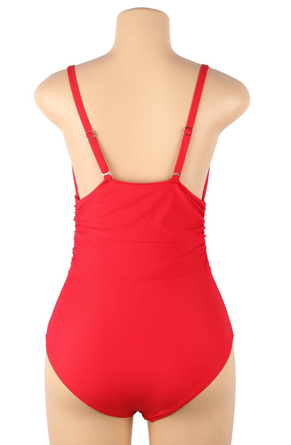 YesX YX967 One Piece Swimsuit Red - One Piece Swimsuit