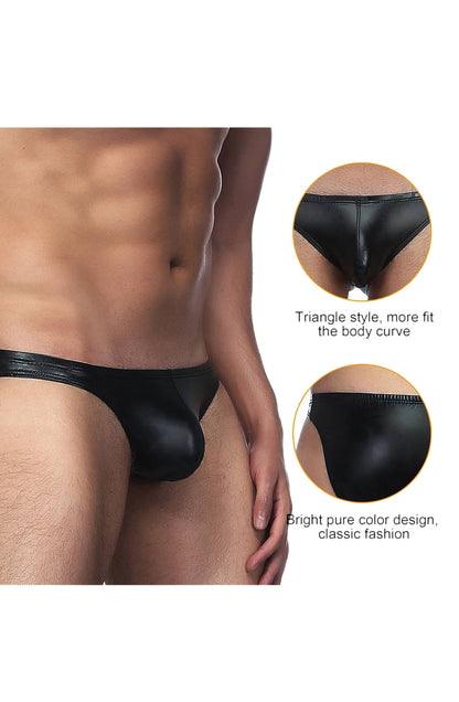YesX YX969 Men’s Brief Black - Men’s Brief