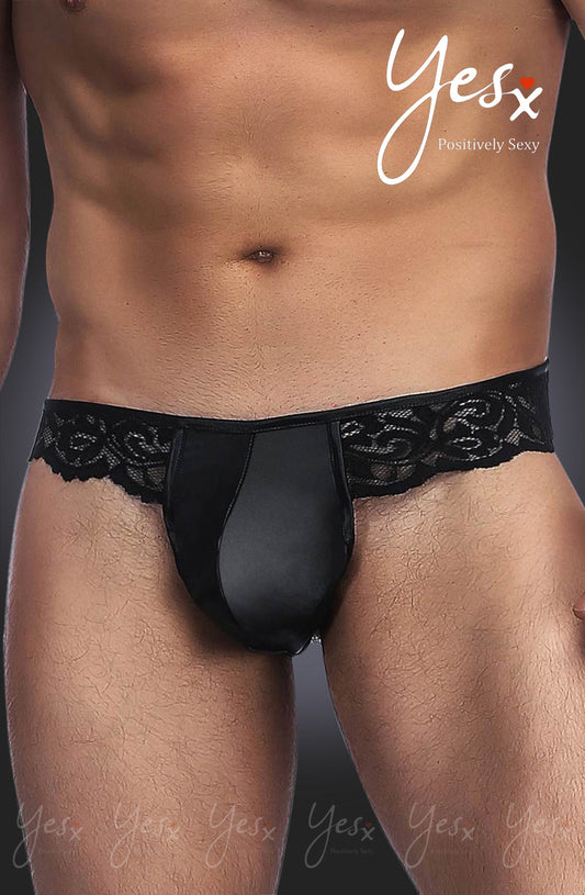 YesX YX970 Men’s Brief Black - Men’s Brief