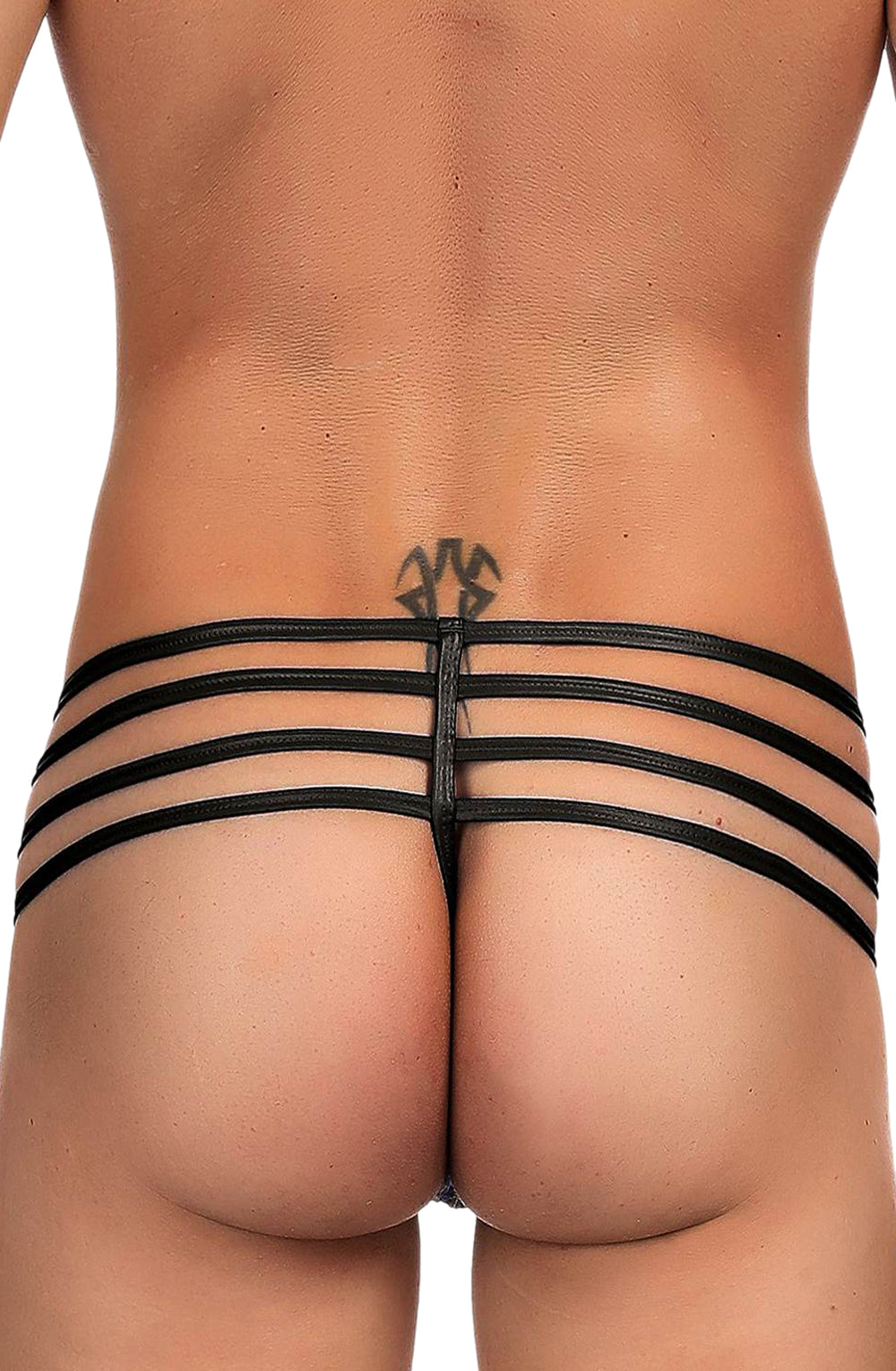 YesX YX971 Men’s Thong Black - Men’s Thong