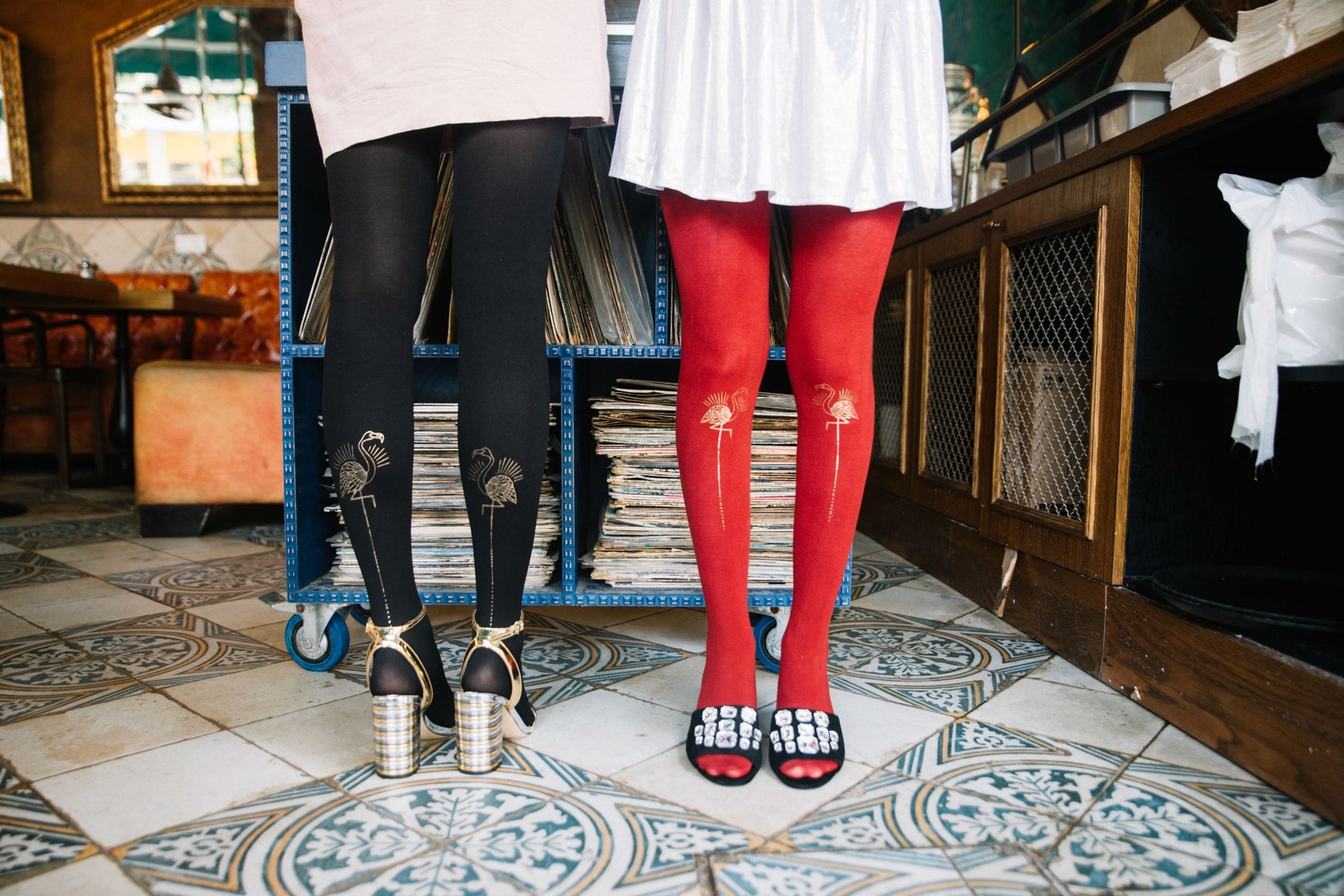 Zohara Miami Night Black Tights