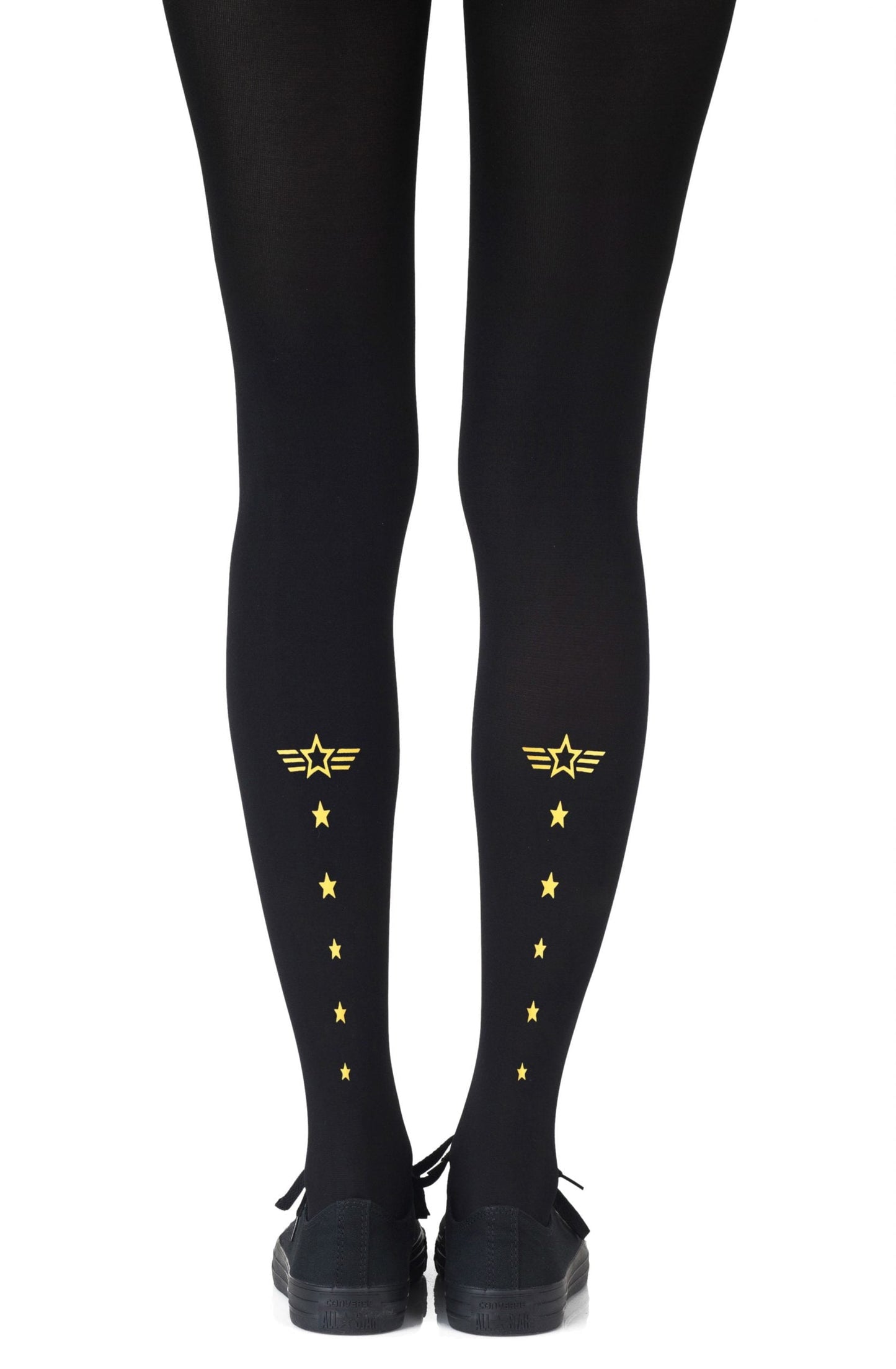 Zohara Top Gun Yellow Print Tights