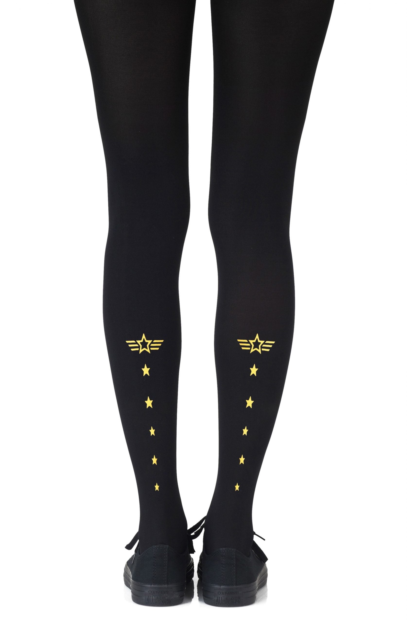 Zohara Top Gun Yellow Print Tights